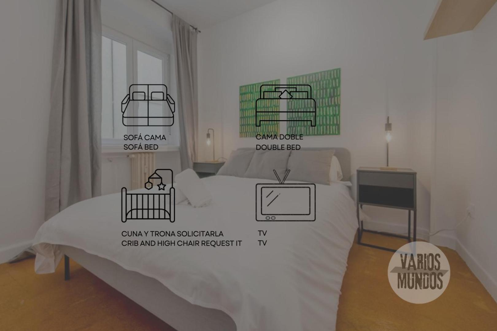 Classic Apt 7Pax En La Latina-Centro De Μαδρίτη Εξωτερικό φωτογραφία